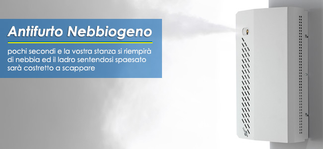 Antifurto Nebbiogeno - Elletro Allarm