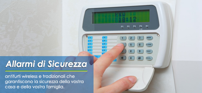 Allarmi Sicurezza Wireless - Elettro Allarm